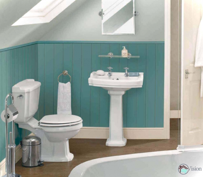 luxury blue bath room designs