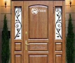 wooden front doors