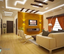 designed living room